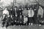 1986-Zgrupowanie dziewczat w Człuchowie-1 z prawej J.Weland